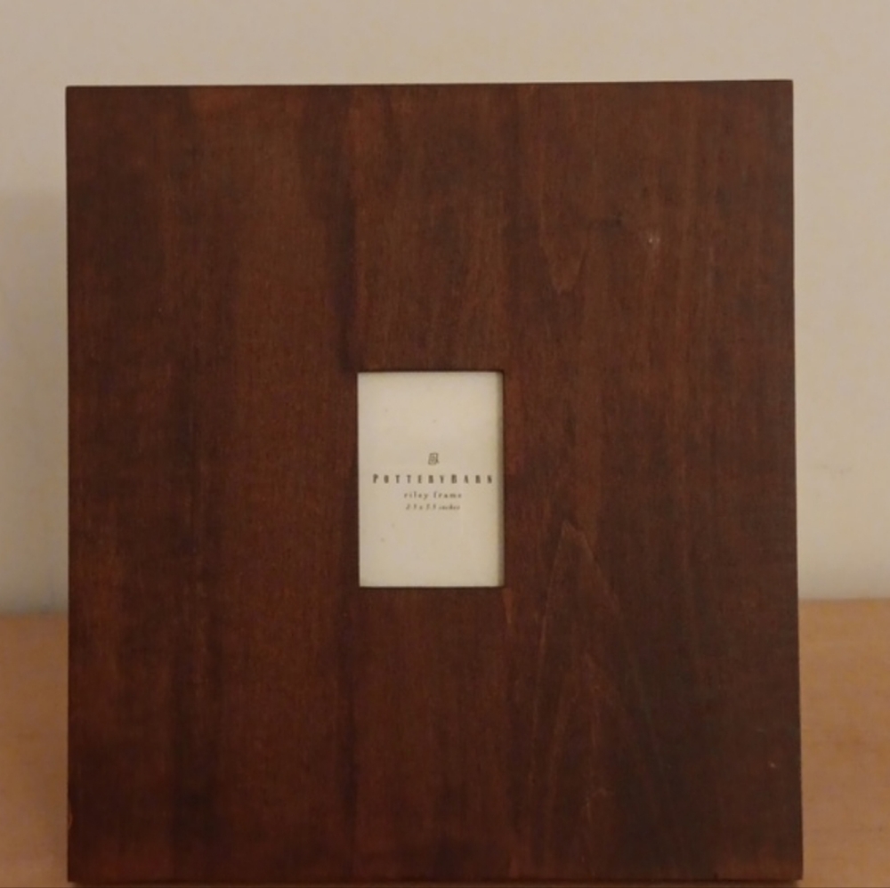 Pottery Barn Wood Riley Frame